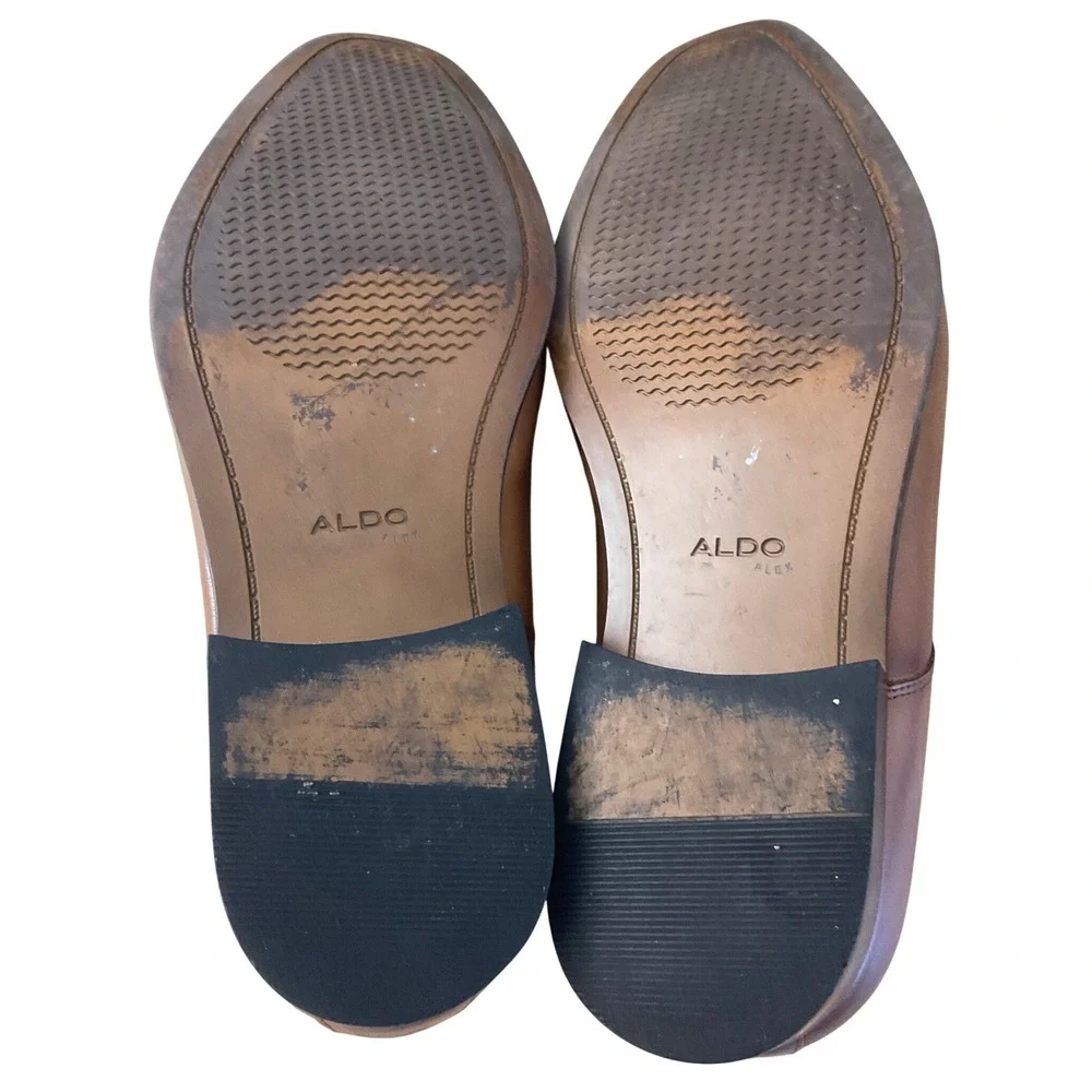 Aldo Leather Derby Shoes Business Casual Professional Classic Preppy Minimalist